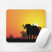 Tapis De Souris Le Cap Buffalo (Avec souris)
