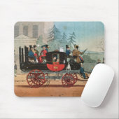 Tapis De Souris Le car de vapeur (Avec souris)