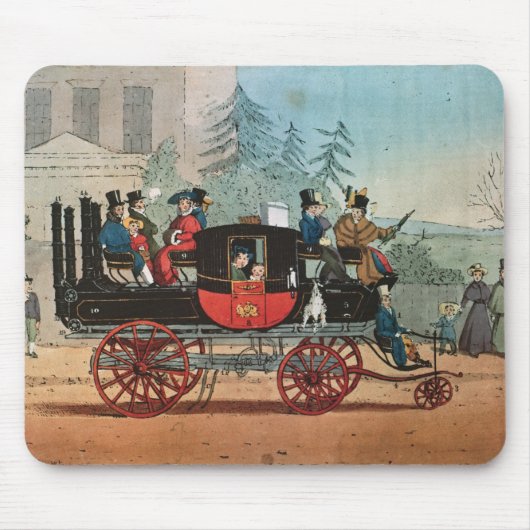 Tapis De Souris Le car de vapeur (Devant)