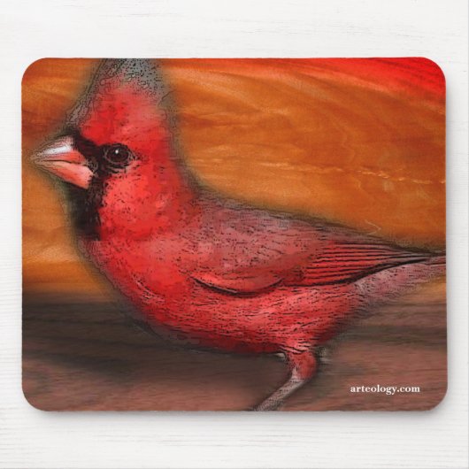 TAPIS DE SOURIS LE CARDINAL (Devant)