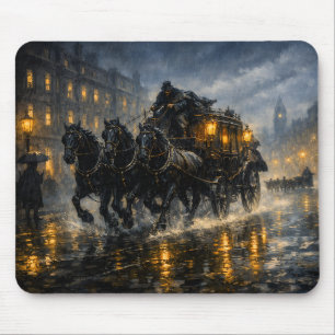 Tapis De Souris Le Carrosse Revenant — Lumière orageuse des damnés