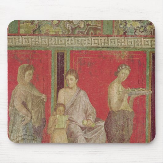 Tapis De Souris Le catéchisme avec une lecture de jeune fille (Devant)