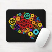 Tapis De Souris Le cerveau embraye Mousepad (Avec souris)
