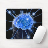Tapis De Souris Le cerveau rayonne Mousepad (Avec souris)