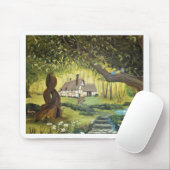 Tapis De Souris Le chalet dans les bois (Avec souris)