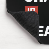 Tapis De Souris le changement climatique est réel (Coin)