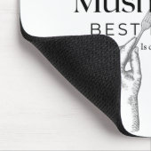 Tapis De Souris Le Chasseur De Champignons Vient (Coin)