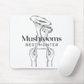 Tapis De Souris Le Chasseur De Champignons Vient (Avec souris)