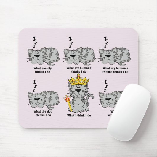 Tapis De Souris Le chat (Avec souris)