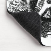 Tapis De Souris Le chat de Cheshire (Coin)