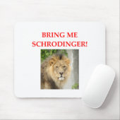 Tapis De Souris le chat des schrodinger (Avec souris)