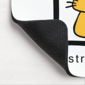 Tapis De Souris le chat des schrodinger (Coin)