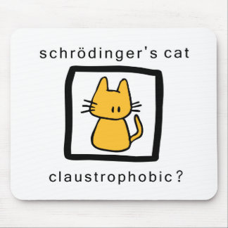 Tapis De Souris le chat des schrodinger