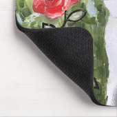 Tapis De Souris Le chat et les coquelicots (Coin)