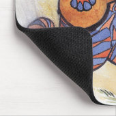 Tapis De Souris Le chat joue le banjo (Coin)
