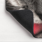 Tapis De Souris Le chat lèchent (Coin)