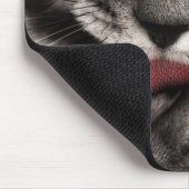 Tapis De Souris Le chat lèchent (Coin)