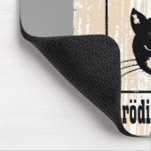 Tapis De Souris Le chat Recherché de Schrodinger (Coin)