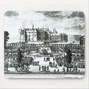 Tapis De Souris Le château De Chantilly et les jardins conçus