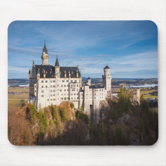 Tapis De Souris Le château de Neuschwanstein en Allemagne (Devant)