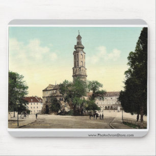 Tapis De Souris Le château, Weimar, Thuringe, Allemagne Photoc