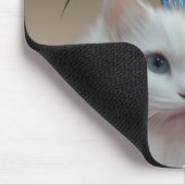 Tapis De Souris Le chaton fleurit Mousepad (Coin)