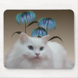 Tapis De Souris Le chaton fleurit Mousepad