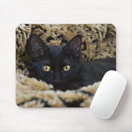 Tapis De Souris Le chaton noir (Avec souris)