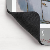 Tapis De Souris Le chauffeur de chat (Coin)