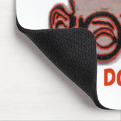 Tapis De Souris Le chef riant de Joe de chiens (Coin)