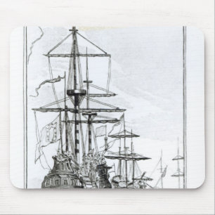 Tapis De Souris Le cheik ou le gouverneur de la Mozambique