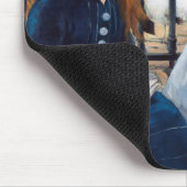 Tapis De Souris Le Chemin de fer, Edouard Manet (Coin)