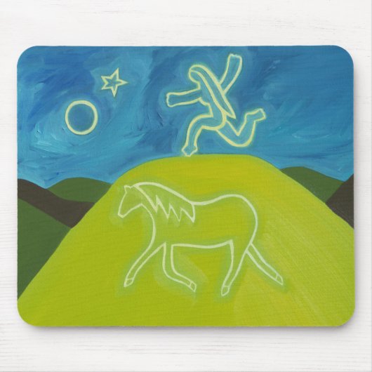 Tapis De Souris Le cheval blanc à Somerset 2011 (Devant)