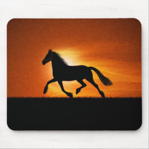 Tapis De Souris Le cheval courant