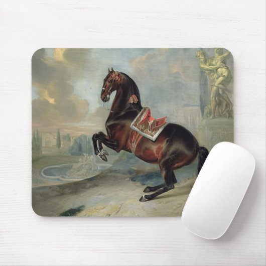 Tapis De Souris Le cheval de baie foncé 'Valido (Avec souris)