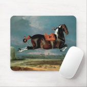 Tapis De Souris Le cheval pie "Cehero" s'élevant (Avec souris)