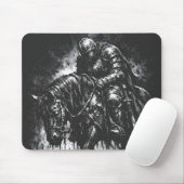 Tapis De Souris Le Chevalier Déchu par BurnsInHell (Avec souris)