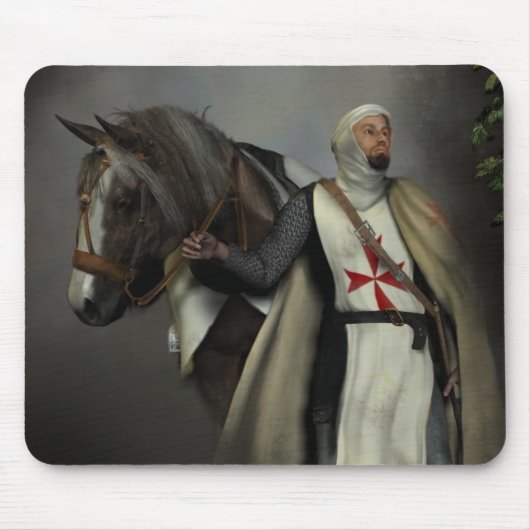 Tapis De Souris Le chevalier templar (Devant)
