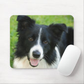 Tapis De Souris Le chien de border collie ajoutent l'animal (Avec souris)
