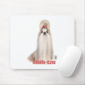 Tapis De Souris le chien de shih-tzu multiplie le シーズー - シーズー犬の品種 (Avec souris)