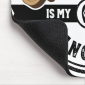 Tapis De Souris Le chocolat est ma langue d'amour (Coin)