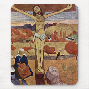 Tapis De Souris Le Christ jaune de Paul Gauguin, Vintage Fine Art