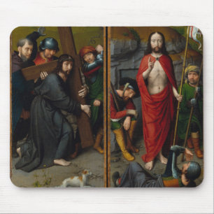 Tapis De Souris Le Christ portant la croix