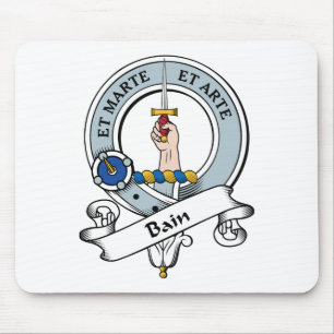 Tapis De Souris Le clan de Bain Badge