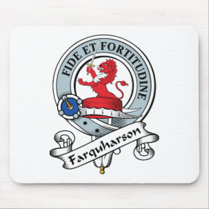 Tapis De Souris Le clan de Farquharson Badge