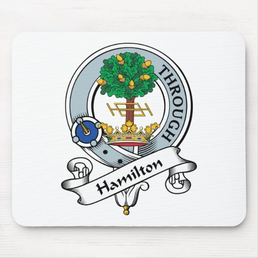 Tapis De Souris Le clan de Hamilton Badge (Devant)