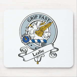 Tapis De Souris Le clan de Leslie Badge
