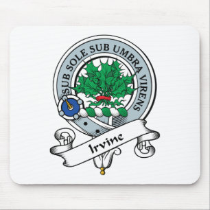 Tapis De Souris Le clan d'Irvine Badge