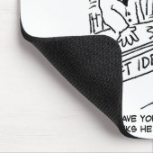 Tapis De Souris Le client pose une question au libraire. Librairie (Coin)