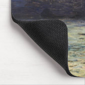 Tapis De Souris Le Cliff Etretat, coucher de soleil de Claude Mone (Coin)